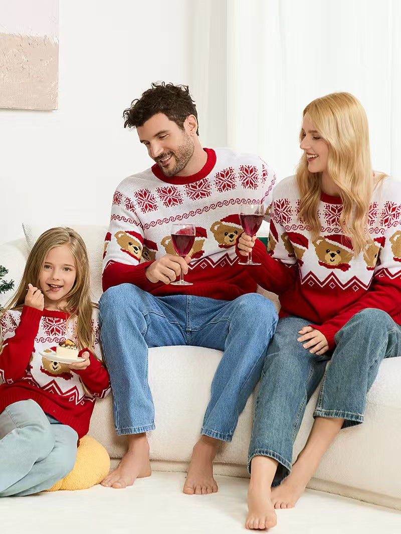 Tweening Christmas Family sweaters