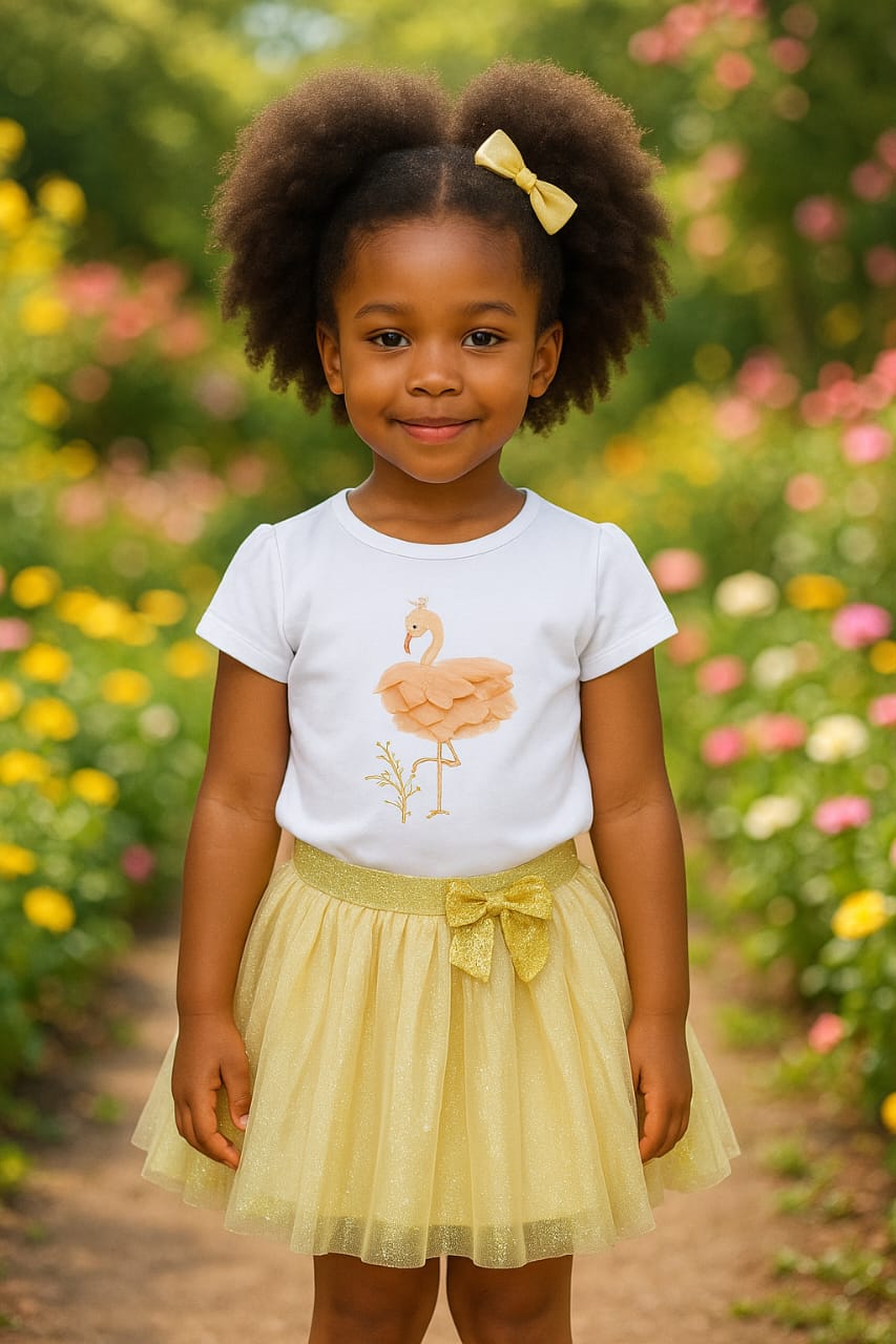 Girls’ Tulle Skirt Set