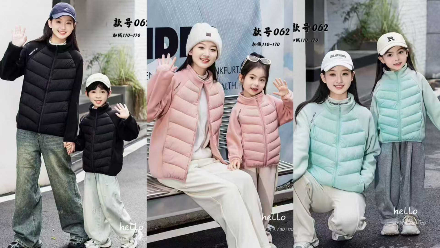 Unisex Puffer wadded Jacket