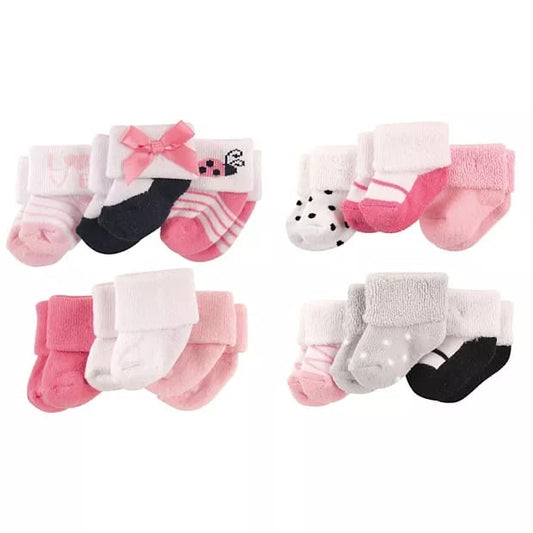 Adorable & Cozy Toddler Socks/Booties (3-Pack)