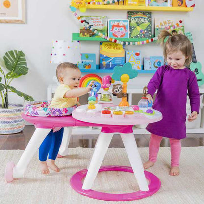 Bright Starts Around We Go 2-in-1 Walk-Around Activity Center & Table
