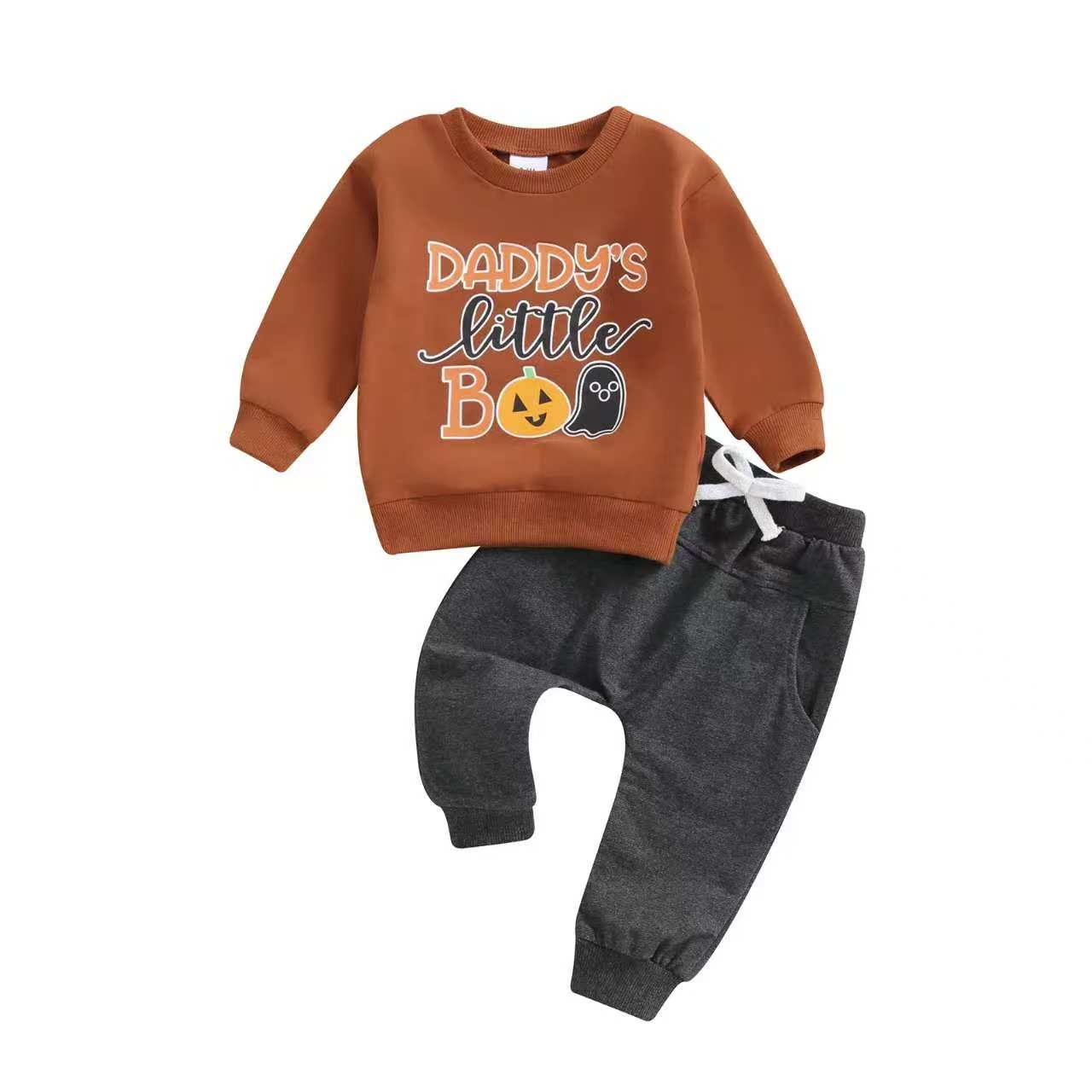 "Daddy's Little Boo" Sweatshirt and Jogger Set