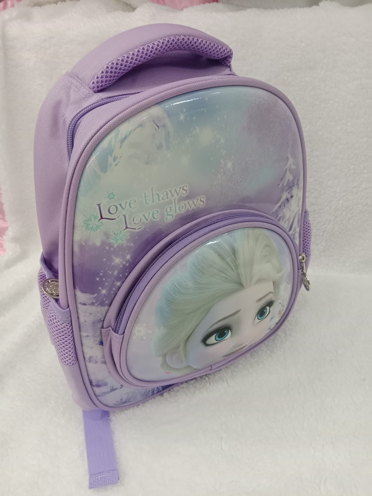 Disney Frozen Elsa purple school backpack