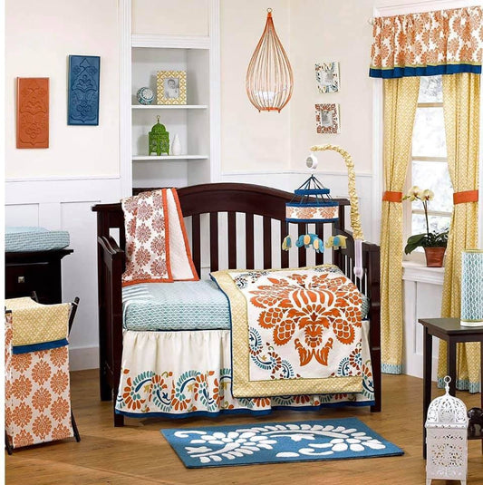 CoCaLo Cot Bedding Set (with Bumper)