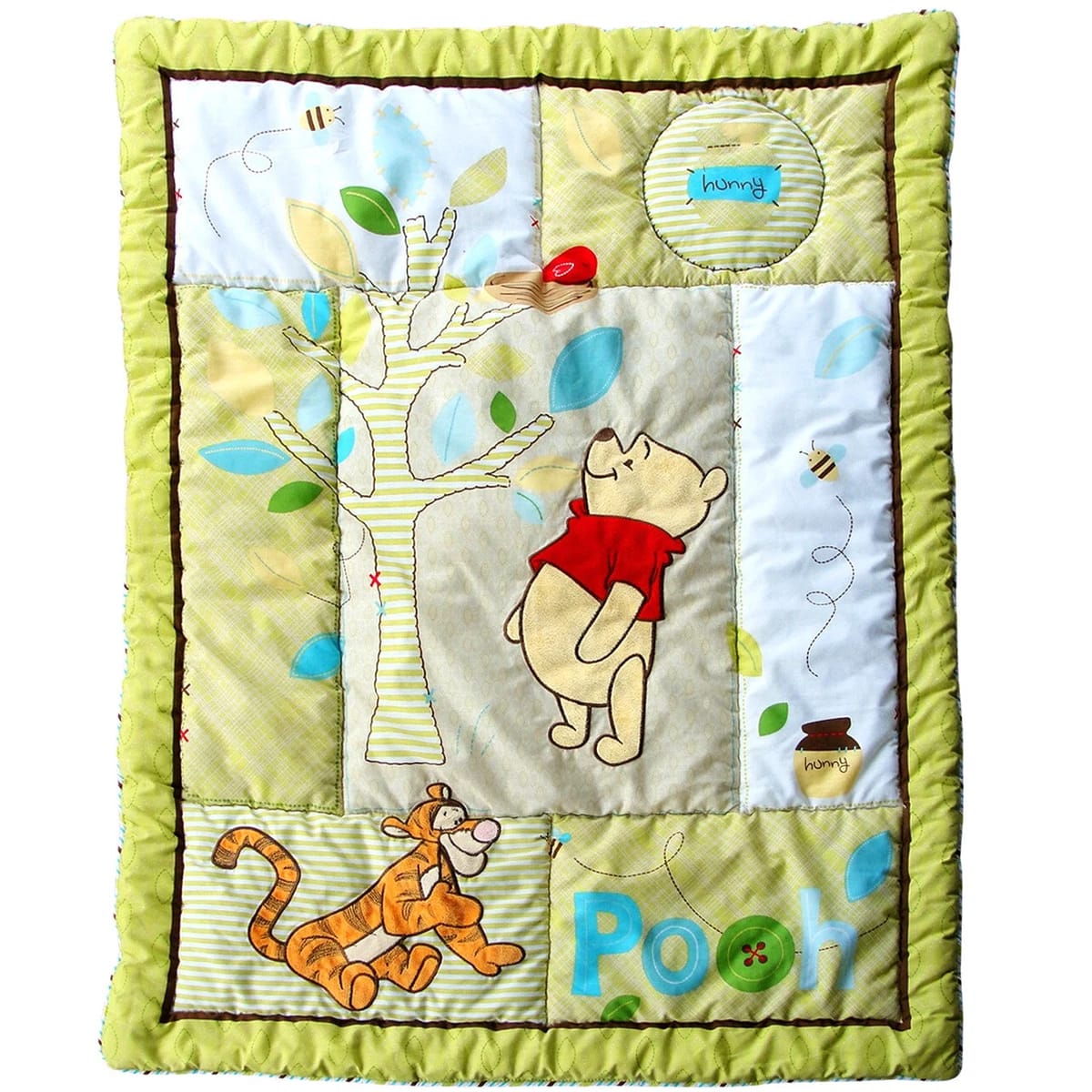 Vintage Disney Winnie the Pooh & Friends Crib Comforter