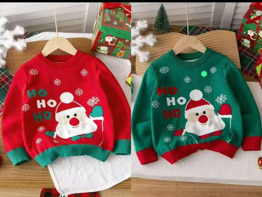 Santa Kids Christmas sweaters