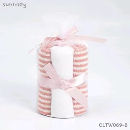 10-Pack 100% Cotton Small Terry Washcloths  for Newborns & Infant