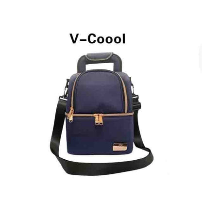 V-COOOL Insulated Double-Layer Lunch & Cooler Bag