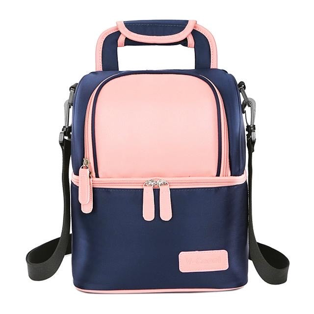 V-COOOL Insulated Double-Layer Lunch & Cooler Bag