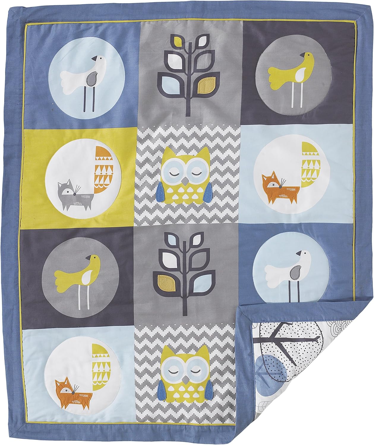 Baby cot or crib duvet
