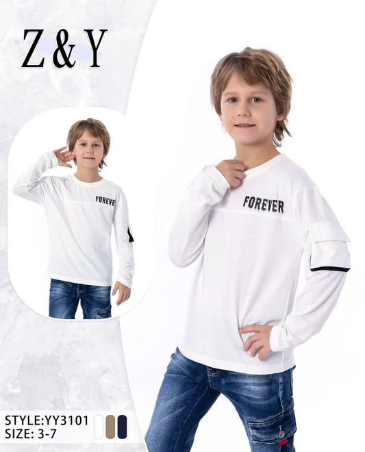 Z&Y FOREVER Kids' Long-Sleeve T-Shirt