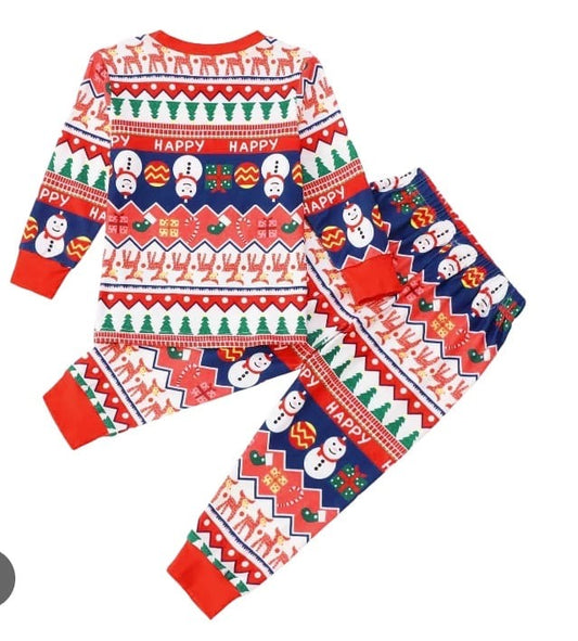 Matching Festive Christmas Pyjama Sets